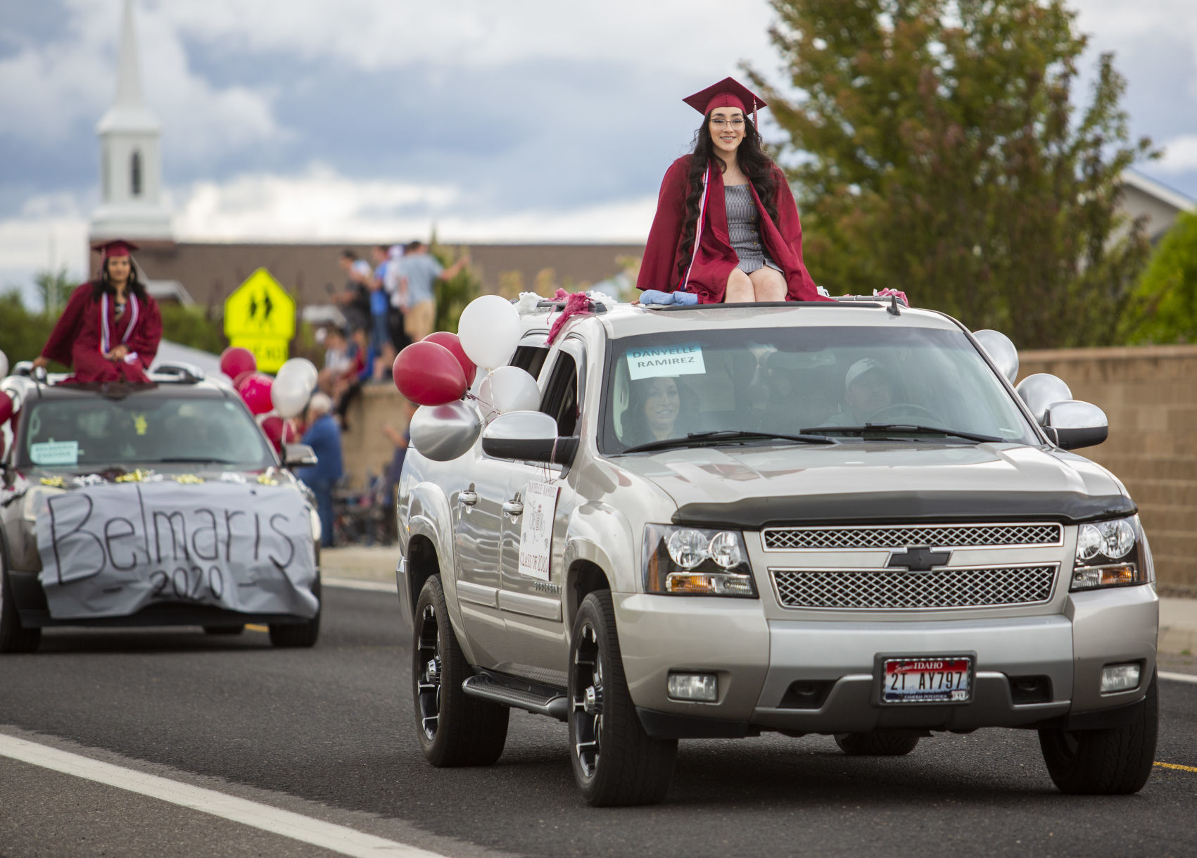 Canyon Ridge seniors honored in graduation parade